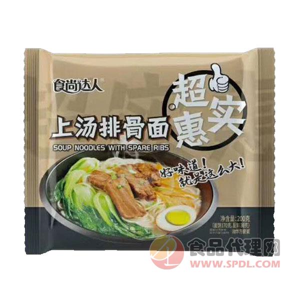 食尚达人上汤排骨面200g