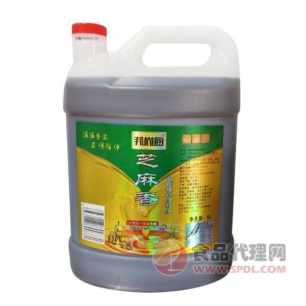 邦尚厨芝麻香油5L