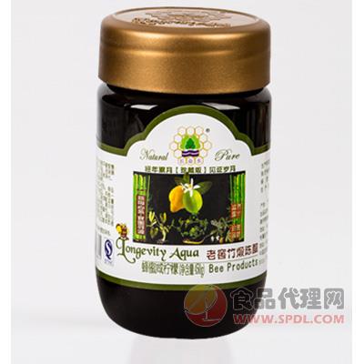 长命水老窖竹煅陈酿蜂蜜咸柠檬450g