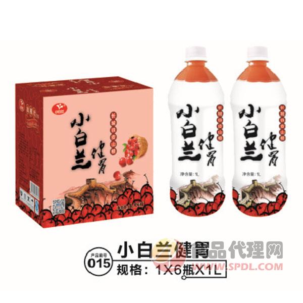 小白兰健胃山楂汁饮料1Lx6瓶