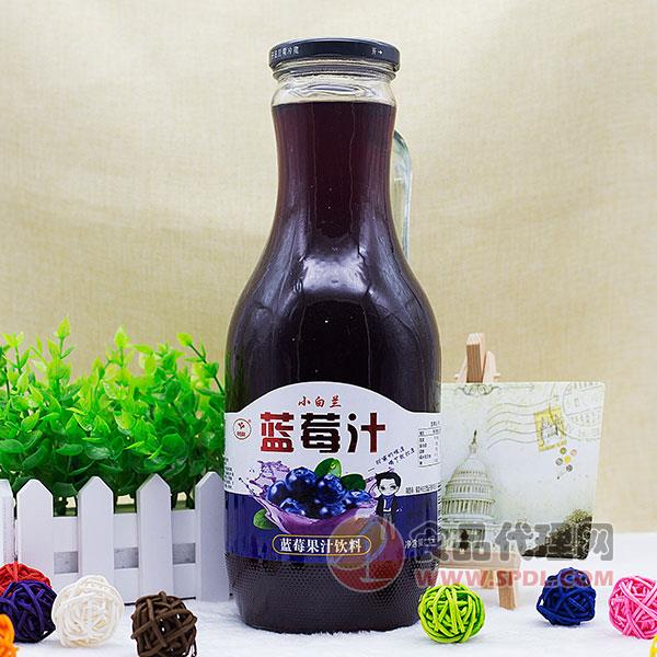 小白兰蓝莓汁饮料1.5L