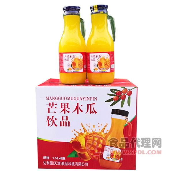 芒果木瓜汁1.5Lx6瓶
