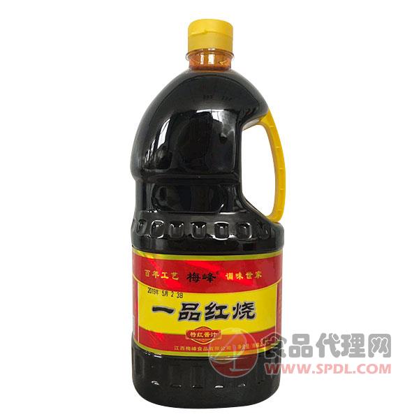 梅峰一品红烧酱汁2.5L