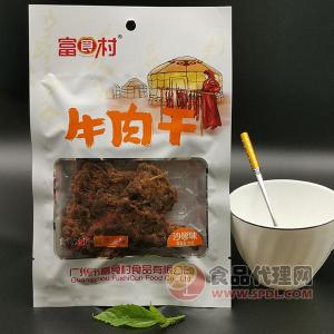 富食村牛肉干沙嗲味50g