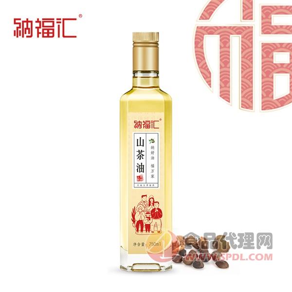 纳福汇山茶油750ml