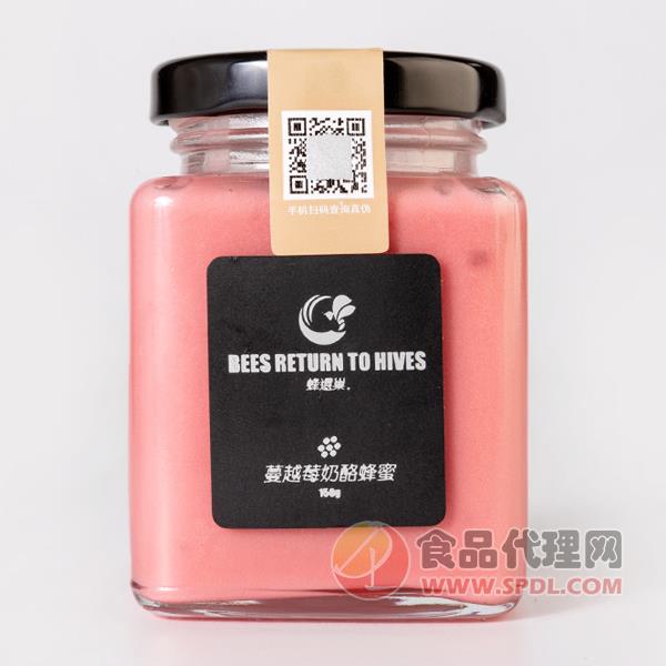 蜂还巢蔓越莓奶酪蜂蜜150g