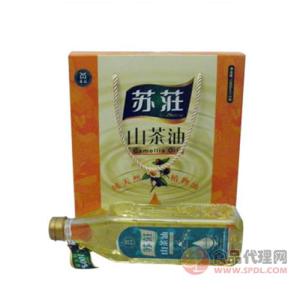 苏庄山茶油1000mlx3瓶