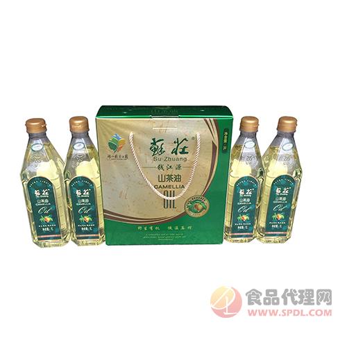苏庄山茶油绿礼盒