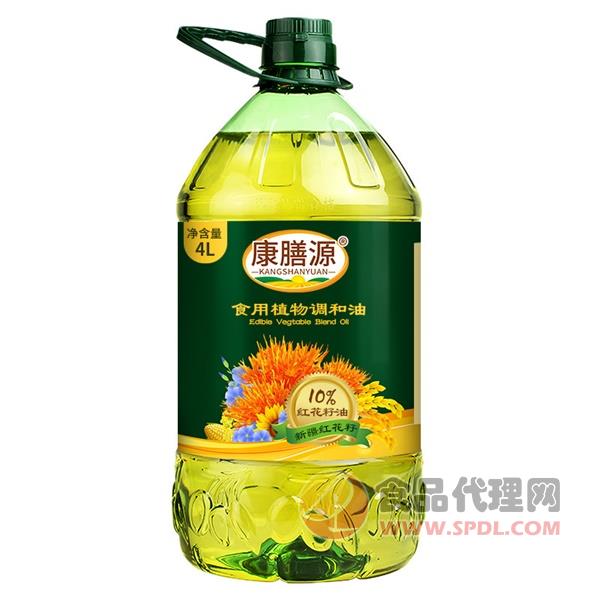 康膳源红花籽食用调和油4L