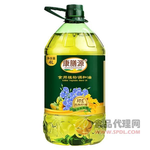 膳源亚麻籽食用植物调和油4L