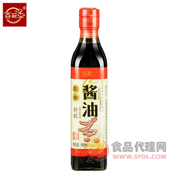 百花串酱油540ml