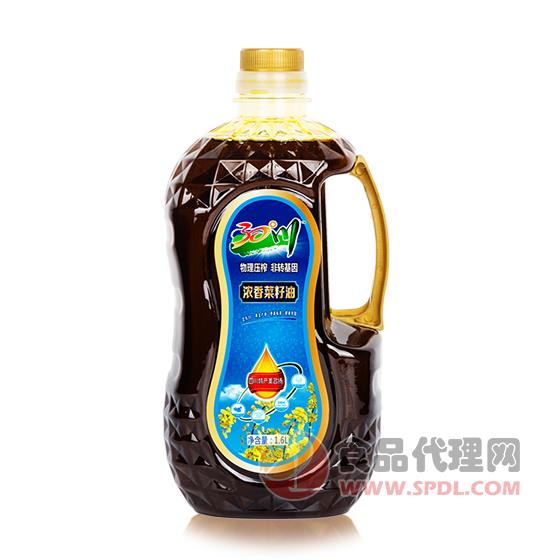 30°川浓香菜籽油1.6L