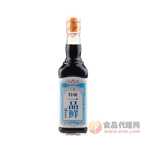 老农酱园一品鲜酱油500ml