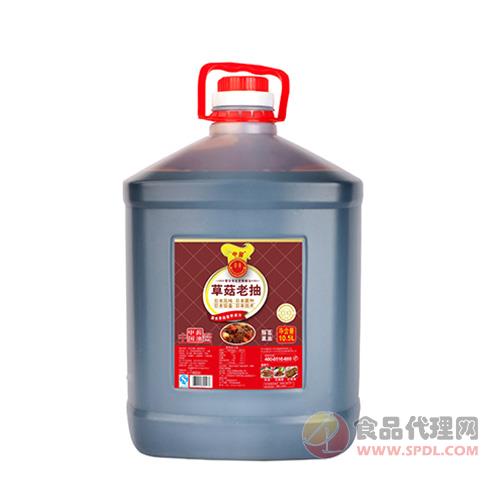 中酱草菇老抽酱油10.5L