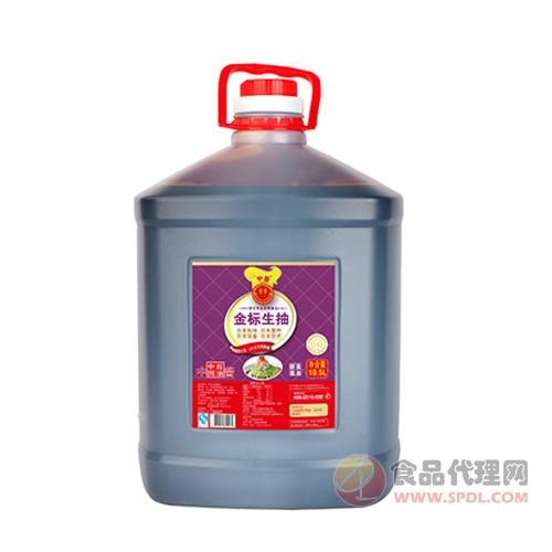 中酱金标生抽酱油10.5L