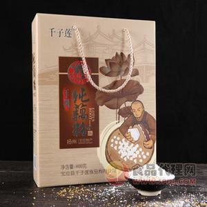 千子莲手削纯藕粉800g