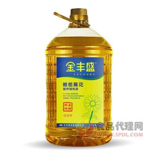 金丰盛橄榄葵花营养调和油5L