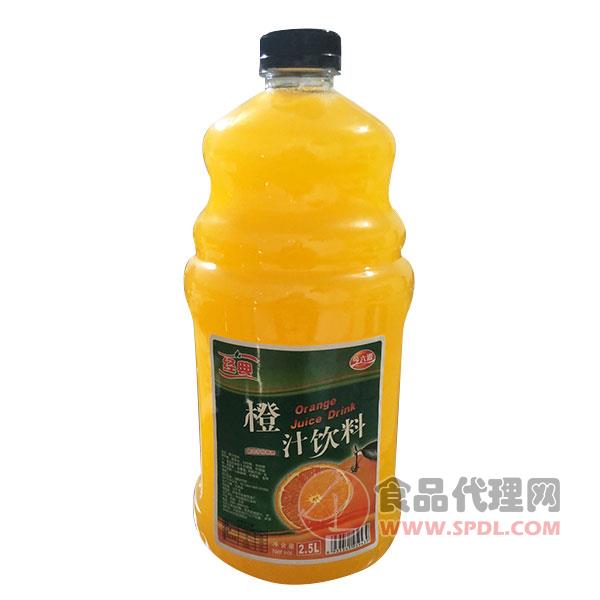 今六源橙汁饮料2.5L