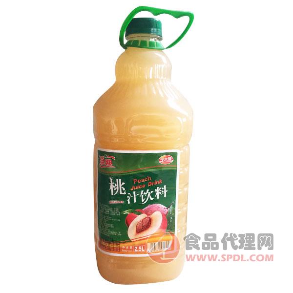 今六源桃汁饮料2.5L