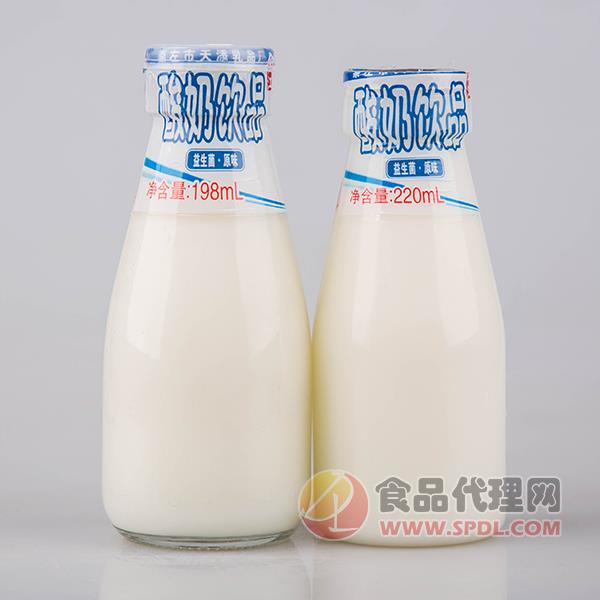 左江酸奶饮品原味198ml