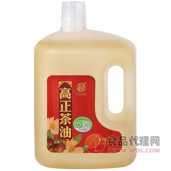 高正压榨一级油茶籽油2.5L