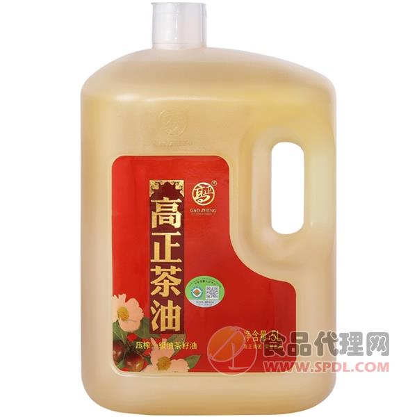 高正压榨一级油茶籽油5L