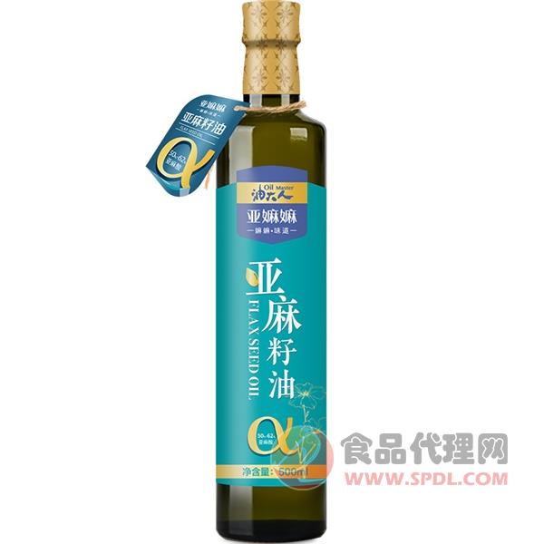 油大人亚麻籽油500ml