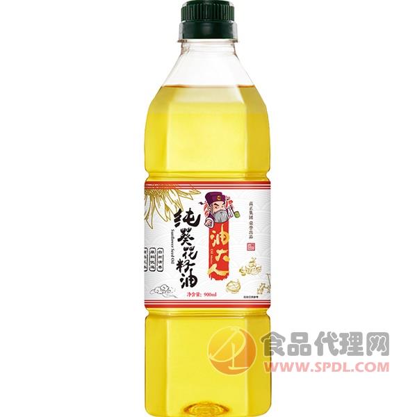 油大人纯葵花籽油900ml