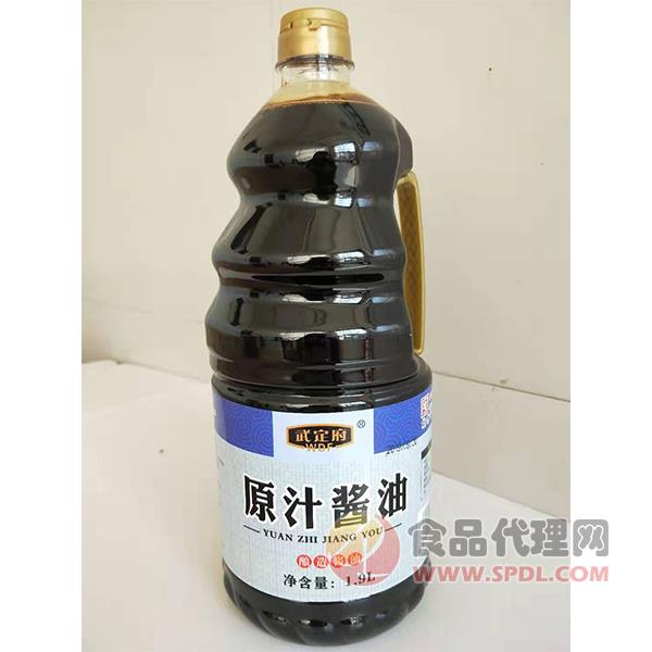武定府原汁酱油1.9L