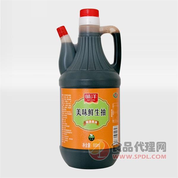 味洋生抽酱油800ml