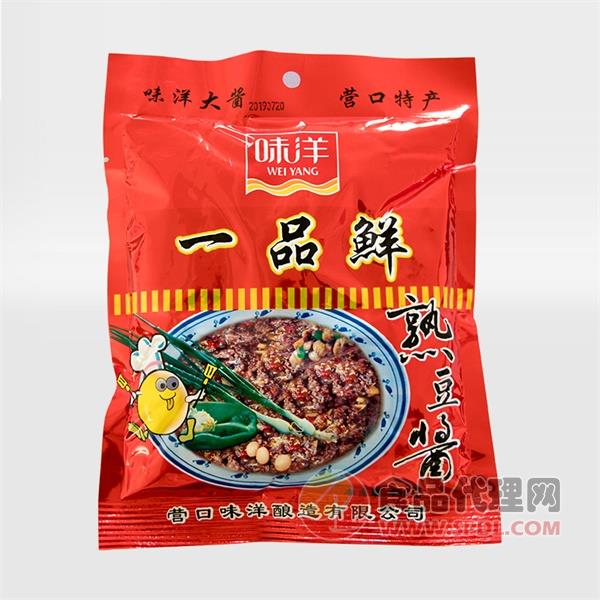 味洋一品鲜熟豆酱450g