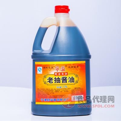 宁溢老抽酱油1.75L