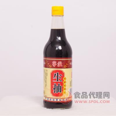 宁溢生抽酱油500ml