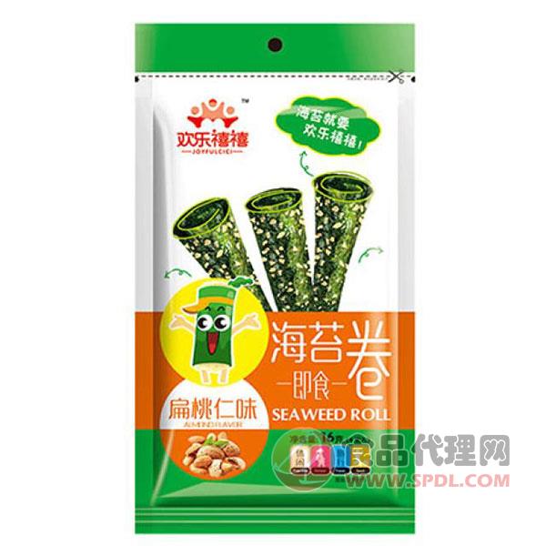 欢乐禧禧扁桃仁味海苔卷16g