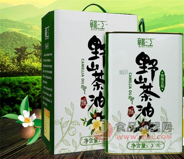 赣江野山茶油3.7L