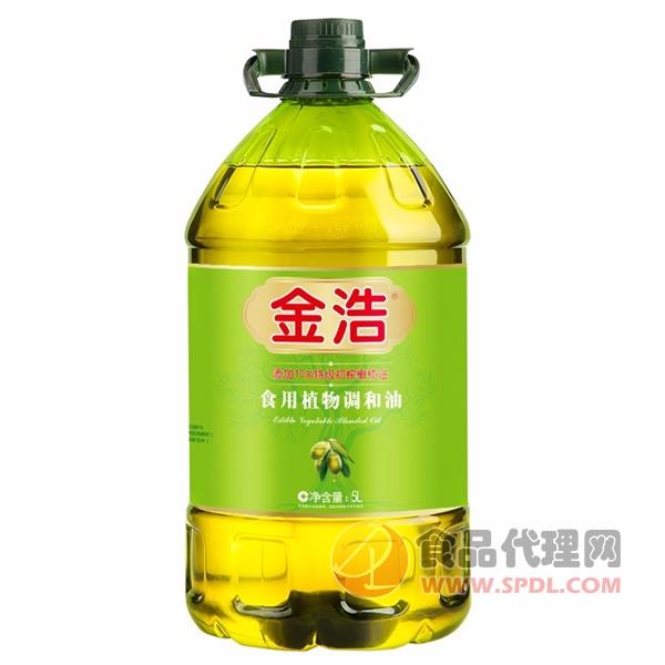 金浩橄榄食用植物调和油5L
