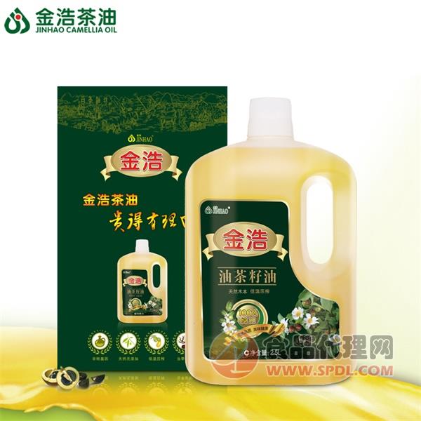 金浩油茶籽油2.5L