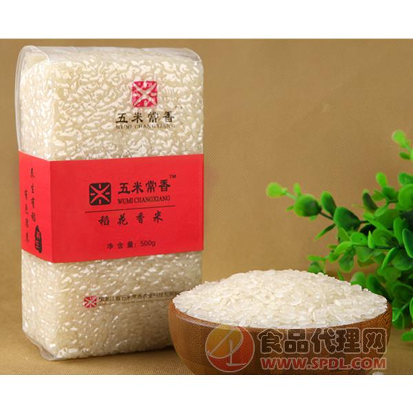 五米常香稻花香米500g