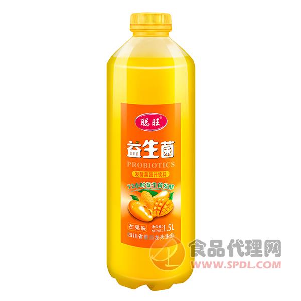 聪旺益生菌发酵芒果汁饮料1.5L
