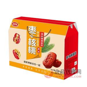 盛康馨枣+核桃蛋糕礼盒
