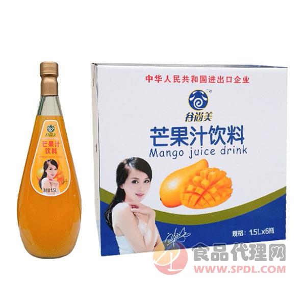 谷尚美芒果汁饮料1.5Lx6瓶