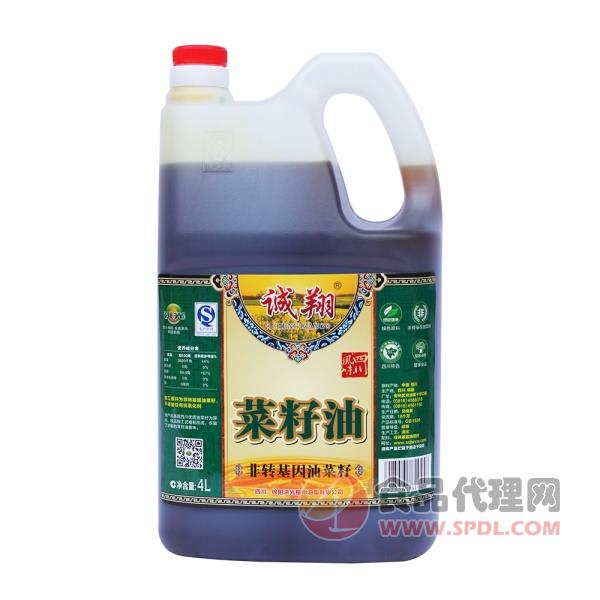 农香王菜籽油4L