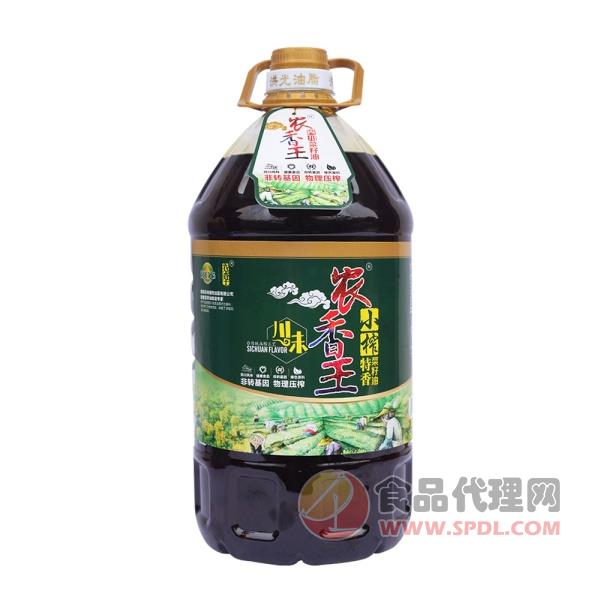 农香王小榨特香菜籽油5L