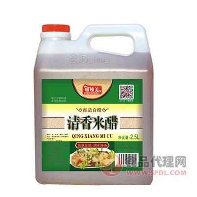 顿顿美清香米醋2.5L