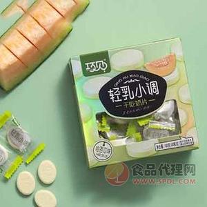 巧见轻乳小调干吃奶片哈密瓜味100g