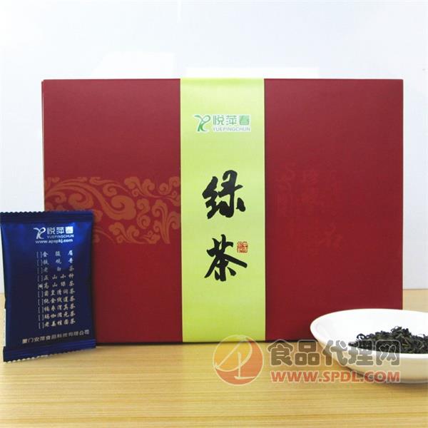 悦萍春绿茶礼盒