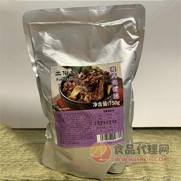 土俗村脊骨汤料750g