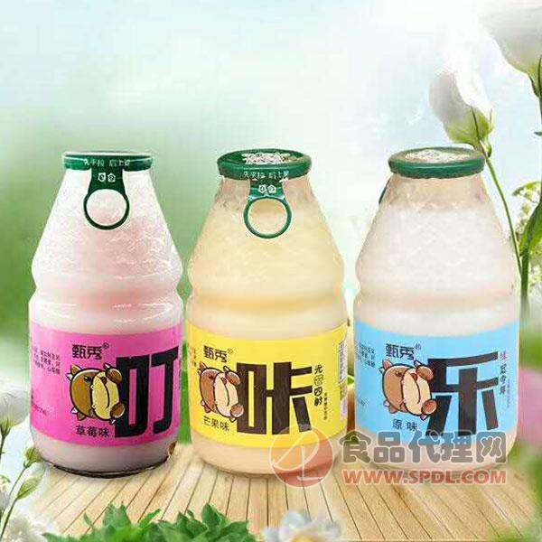 甄秀酸奶饮品果味瓶装