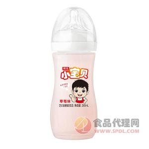 明光草莓味发酵酸奶饮品280ml