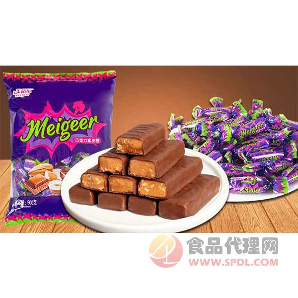 美格尔巧克力紫皮糖500g
